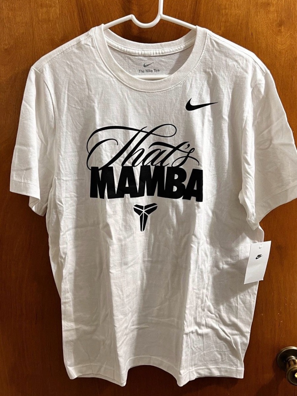Nike Kobe Men's White "That's Mamba" Graphic Tee